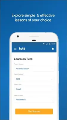 Tute android App screenshot 0